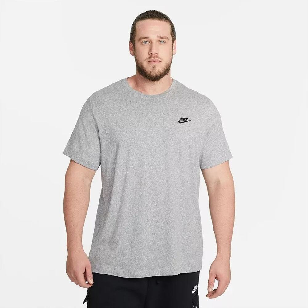 Nike Sportswear Club Men's T-Shirt In Dark Grey Size XXL